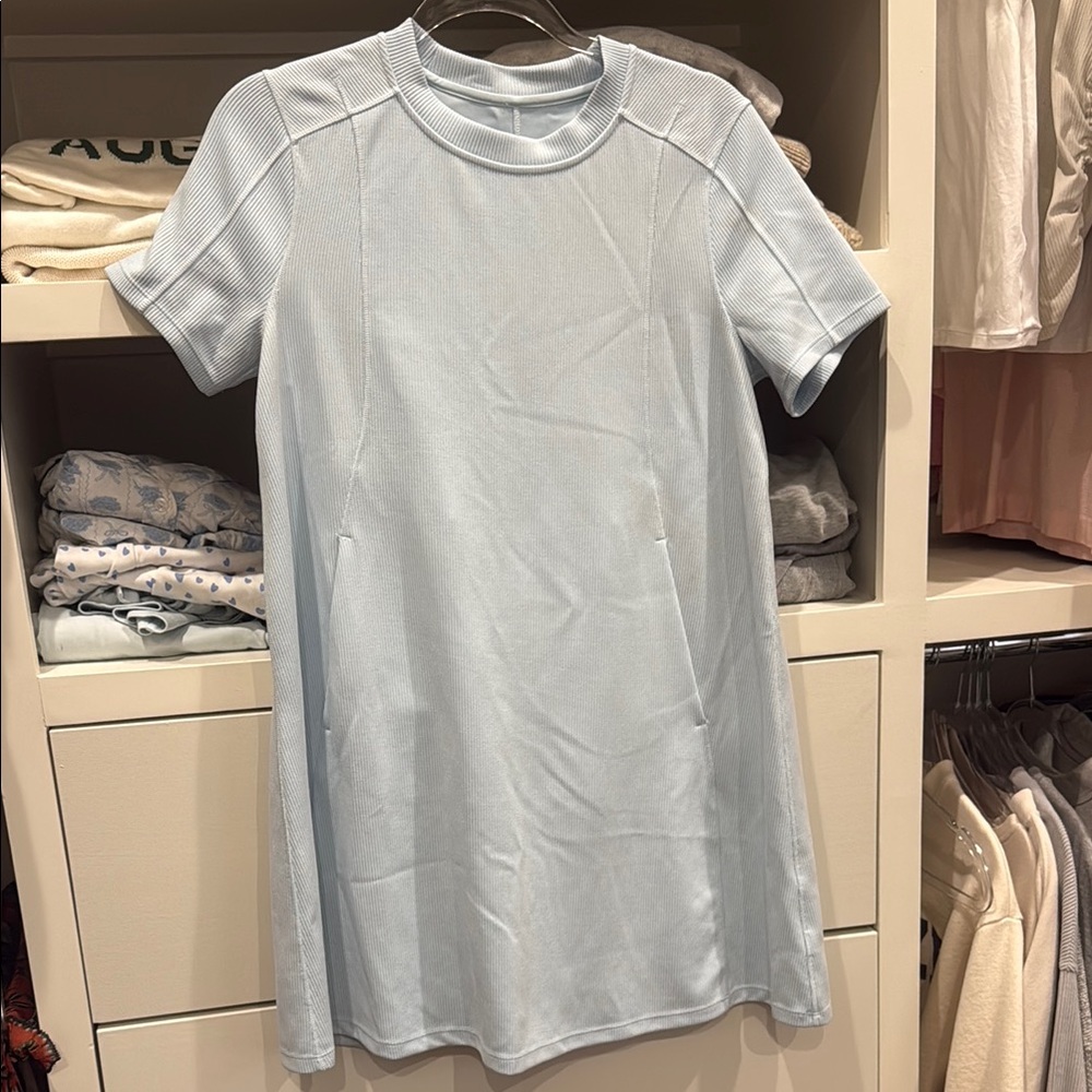 lululemon athletica Light Blue Mini Dress